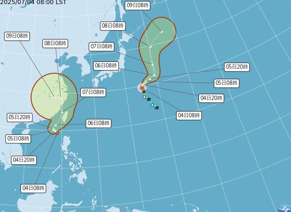 快新聞/準丹娜絲颱風將生成 航港局公布航線異動資訊一次看