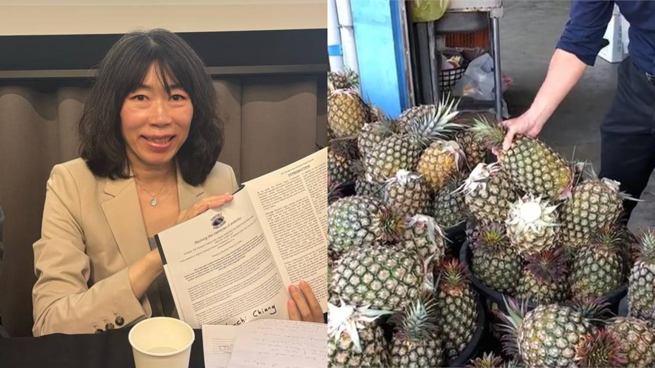 「吃爆鳳梨」運動紅到英國去!駐英公使倫敦分享台灣經驗:雞蛋別放同個籃子