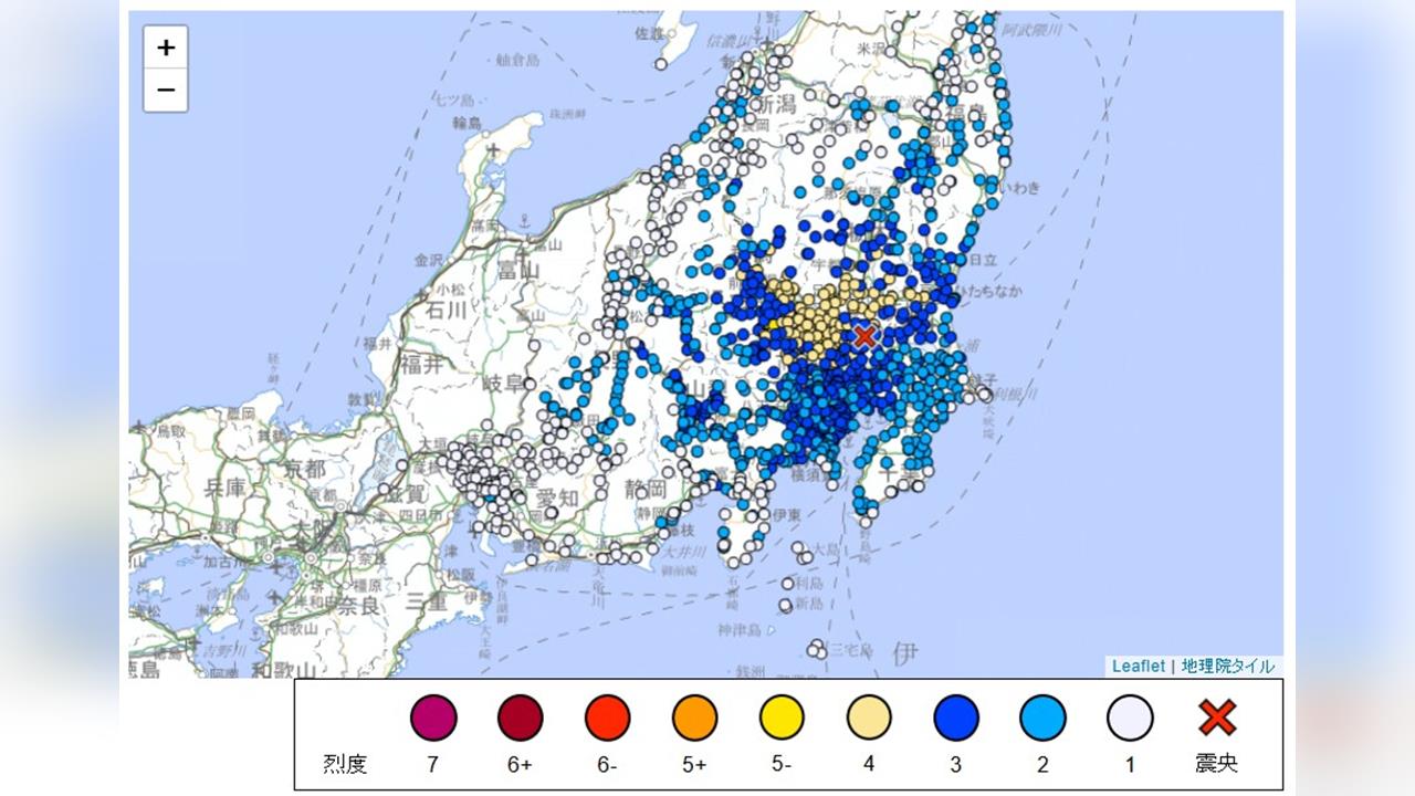 快新聞／日本晚間晃一下！茨城縣南部規模5.5淺層地震　暫無海嘯疑慮