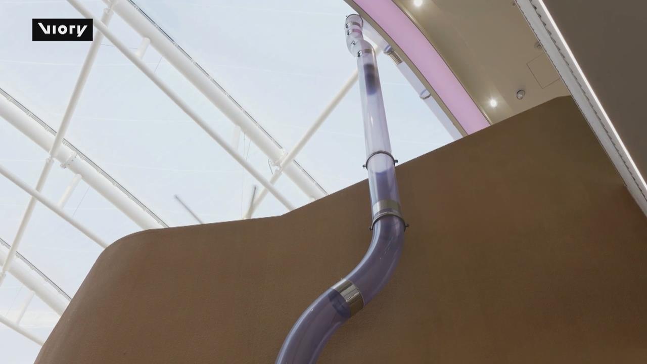 食物膠囊「空中送餐」超吸睛 南韓公路休息區成打卡熱點