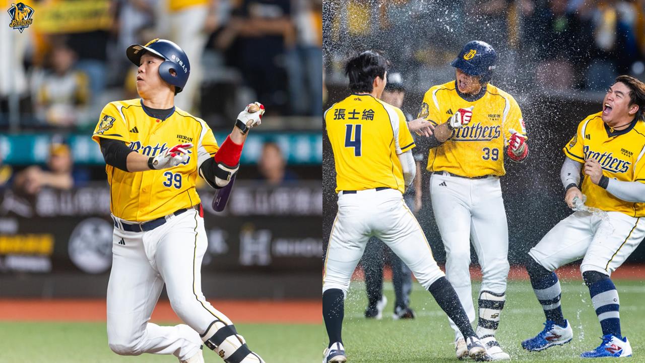 詹子賢延長賽敲再見安打延長戰線至G5！中信兄弟11局下5：4擊退味全龍。（圖／中信兄弟提供）