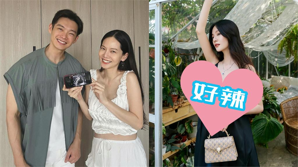 曾之喬「挺孕肚開深V」抬手全現形！卸貨倒數「渾身大升級」網激喊：羨慕