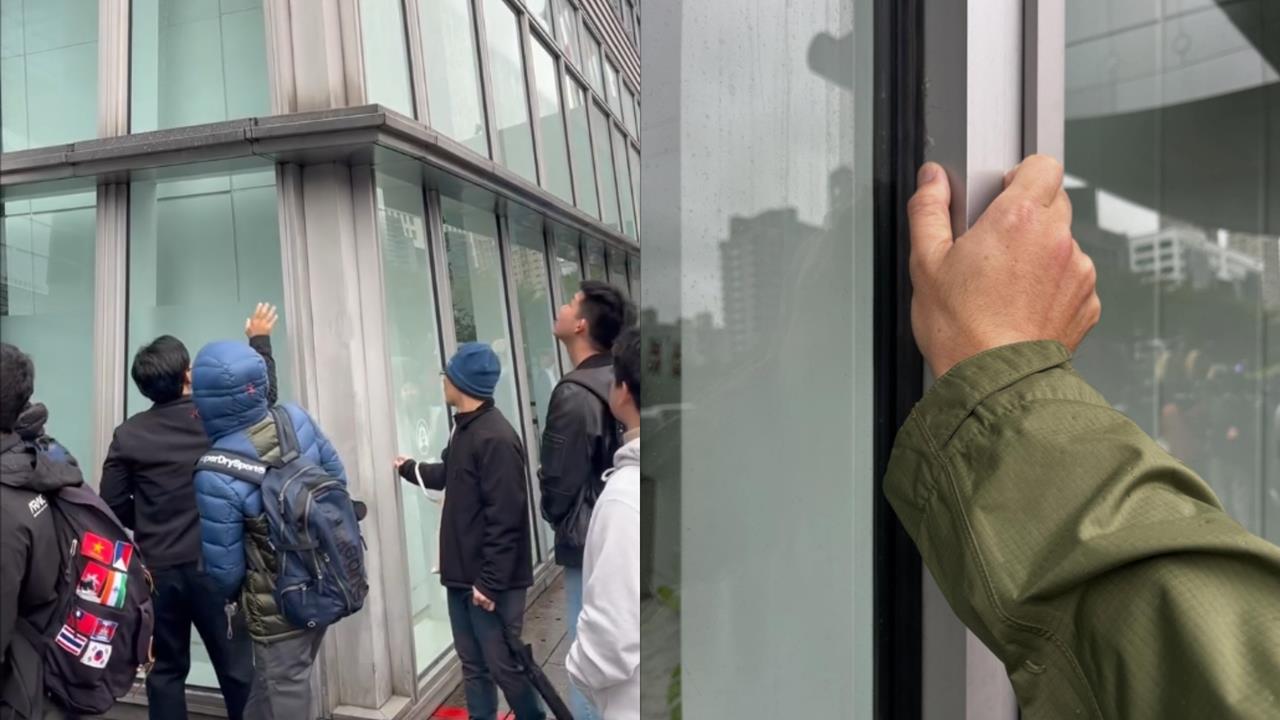 霍諾德徒手挑戰508公尺高樓！民眾路過「狂摸101」體驗驚呼：根本抓不住