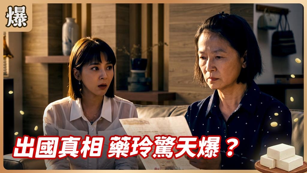 《豆腐媽媽-EP179精彩片段》出國真相 藥玲驚天爆？