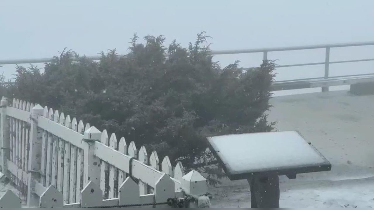 愚人節出現「4月雪」！　玉山中午竟降雪　清明連假又有鋒面
