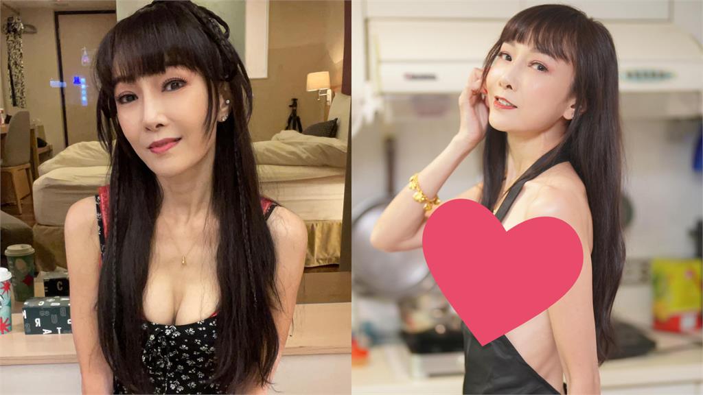 56歲美魔女單穿圍裙煮菜！破尺度辣照轉身洩「超惹火曲線」