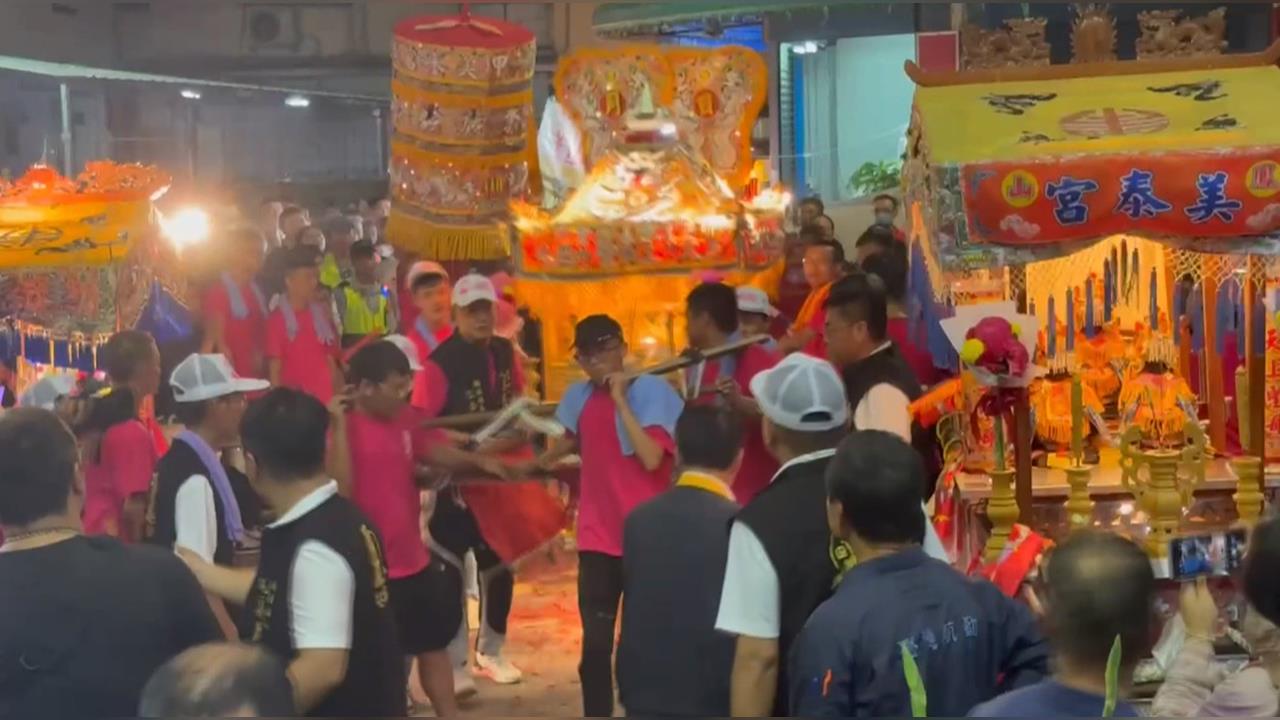 百年難得一見! 「九尊媽祖」齊聚鳳山美泰宮遶境