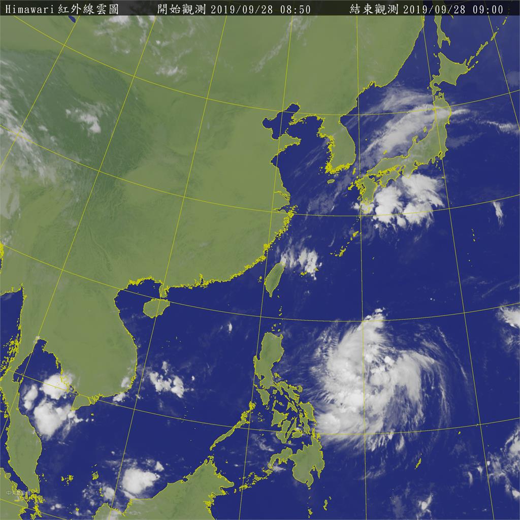第18號颱風「米塔」生成 朝台灣東方近海接近