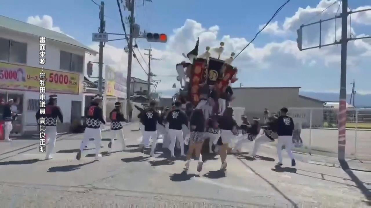 日本最危險祭典大阪「山車祭」　「木製神轎」轉彎翻覆釀２死１６傷