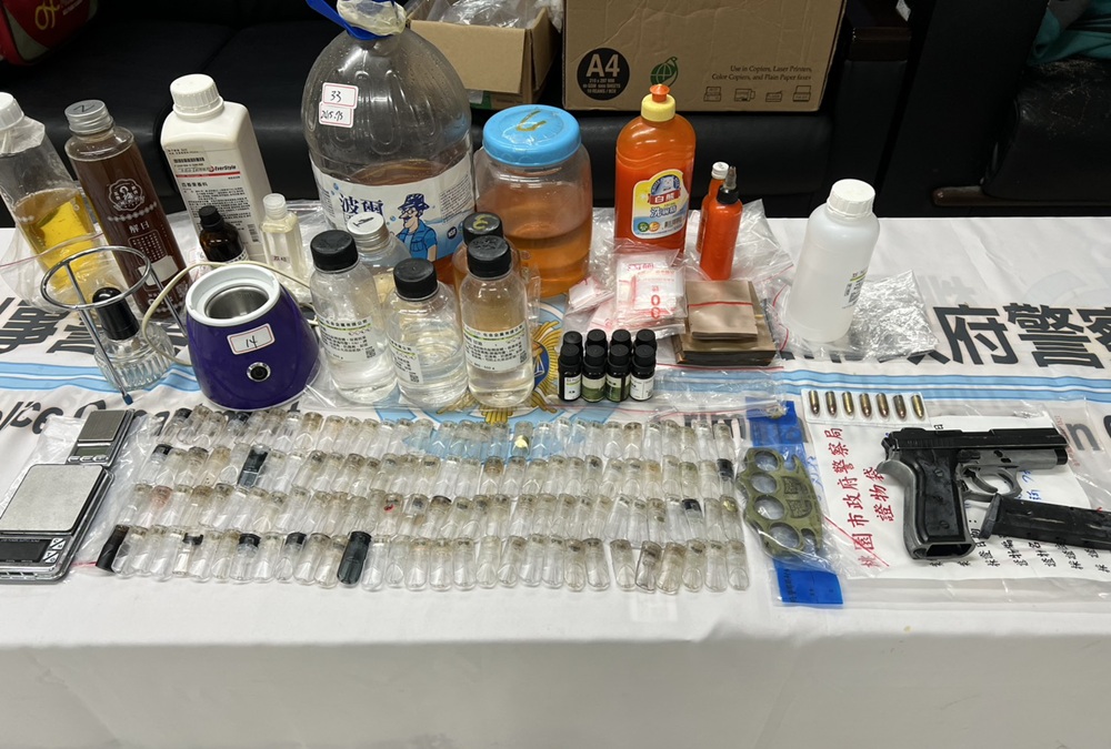 通緝犯要搬家逃竄　警急攻堅逮人查獲槍彈與喪屍煙彈