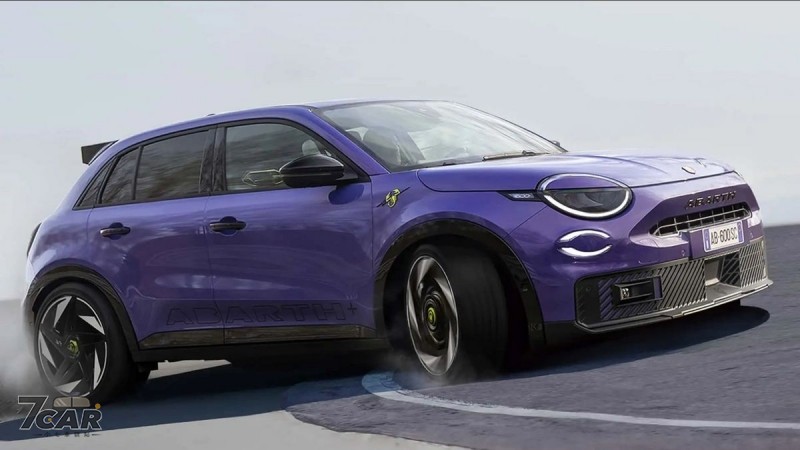 宛如賽車街道版　全新 Abarth 600e 預告即將登場