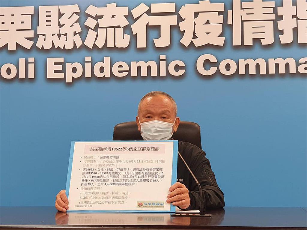 快新聞/苗栗+5! 竹南家族聚餐爆確診 足跡涵蓋市場、公園及診所