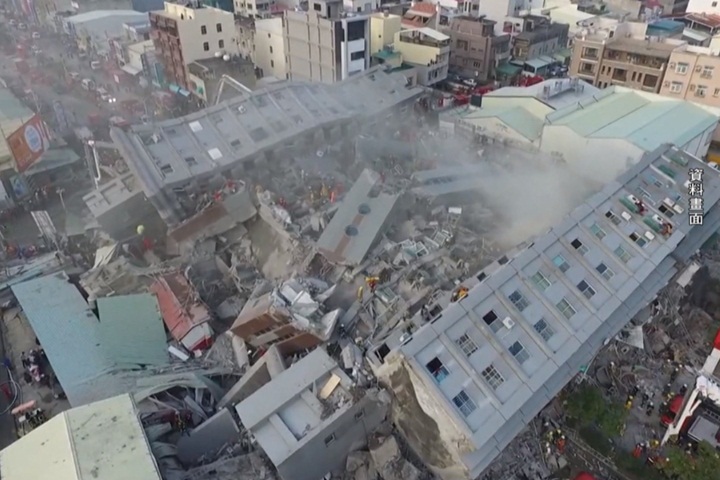 巧合！花蓮強震與台南大地震同天 維冠住戶替花蓮祈福