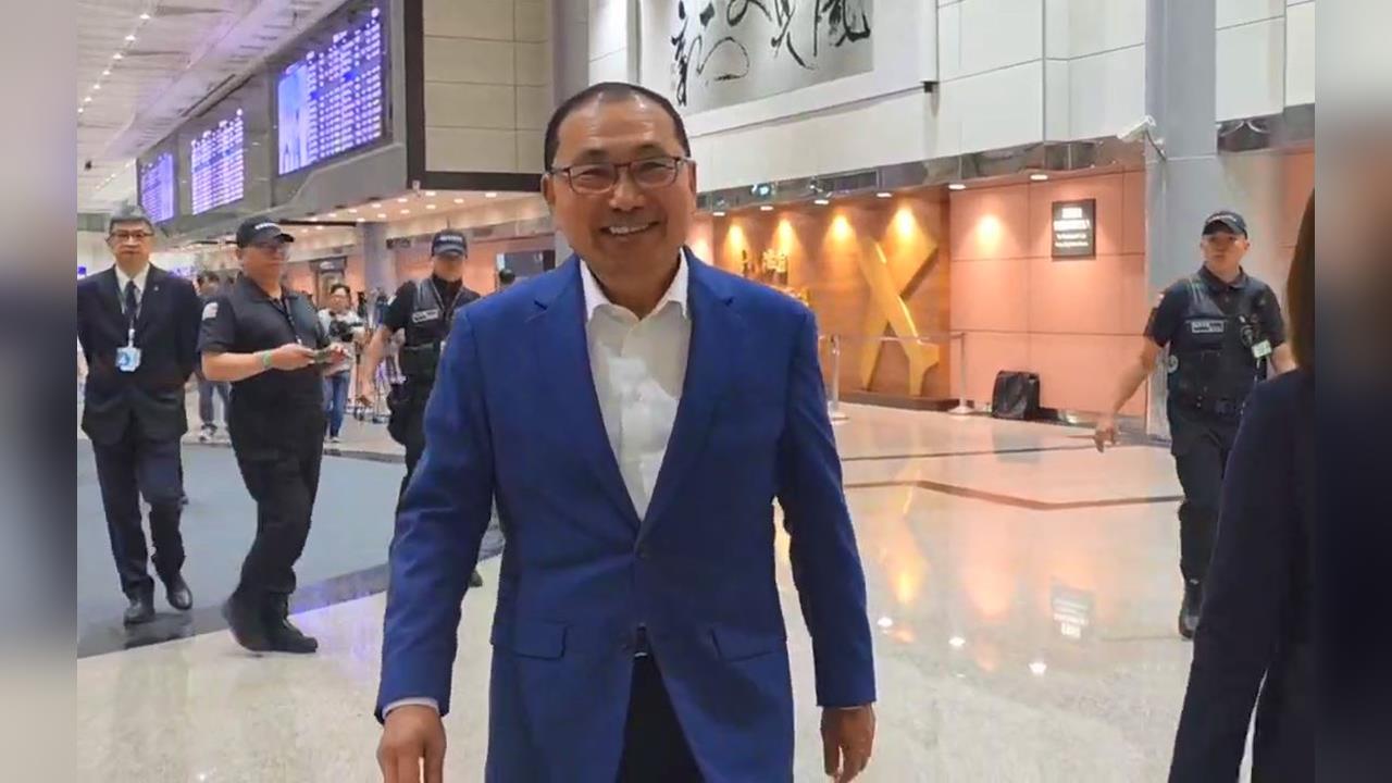 侯友宜率20家企業赴美參展 "新北館"秀優質智慧製造