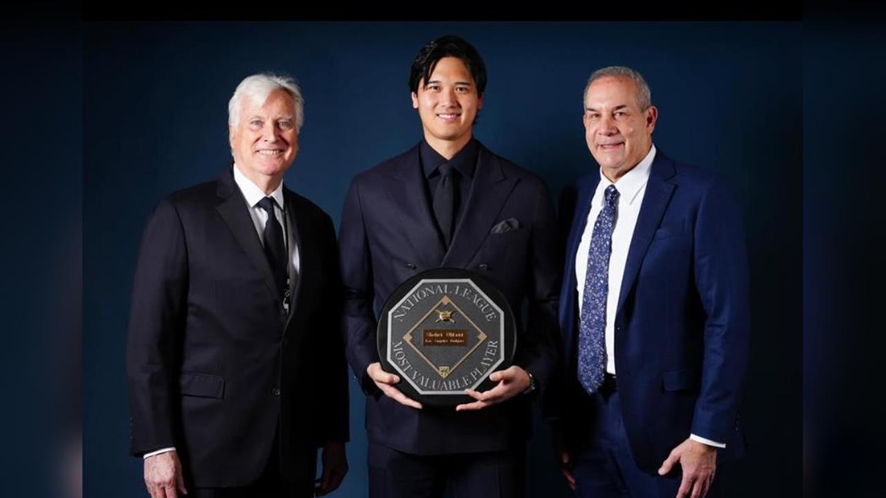 MLB(影)/大谷全程英語致詞讓人驚艷!媒體報導大讚比以前進步翻譯恐怕要失業了