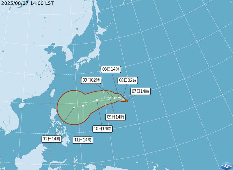 快新聞／颱風「楊柳」將生成　氣象專家示警：恐走「這路徑」靠近台灣