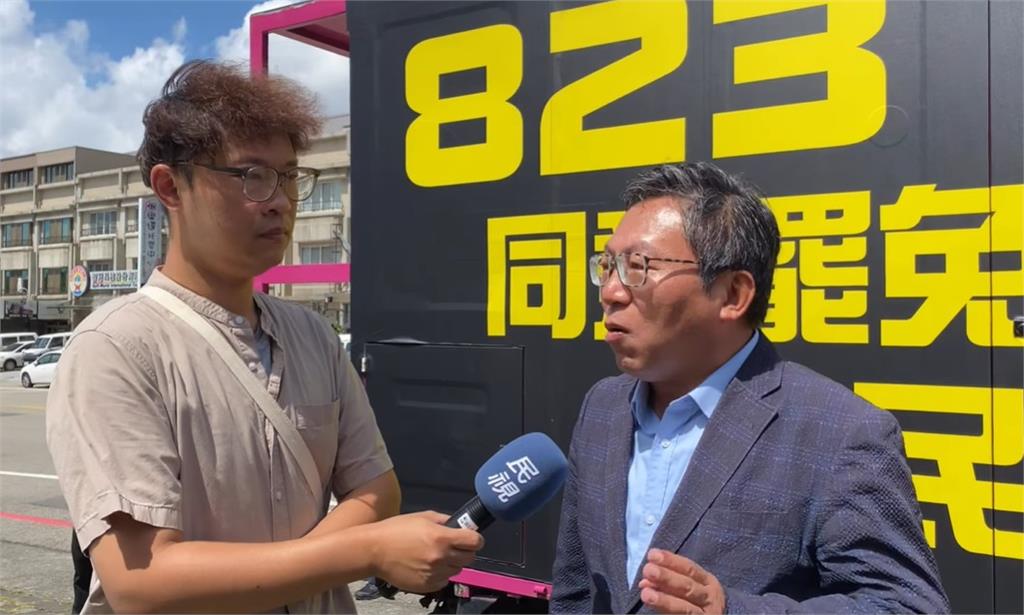 快新聞／控江啟臣動用警權阻罷免！　陳財能向警局長遞告誡書