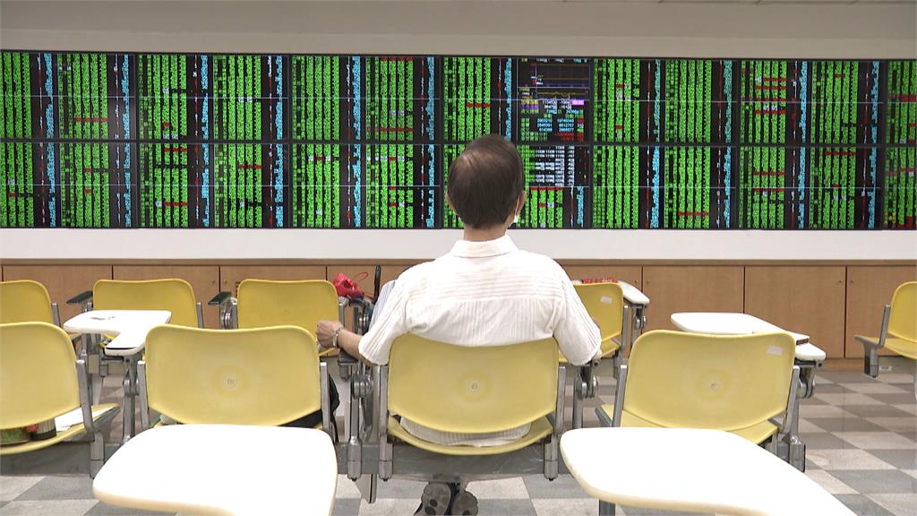 AI類股慘摔　台股盤中下挫900點