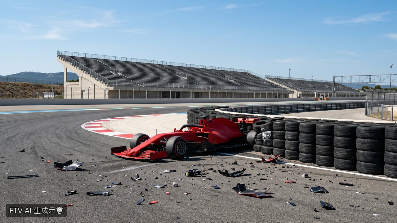 F1巴塞隆納站再撞車 法拉利 Charles Leclerc 直呼羞愧