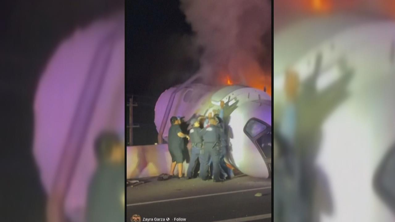 巴菲特旗下包機傳墜毀意外　警民合作破窗救人　機上1人身亡