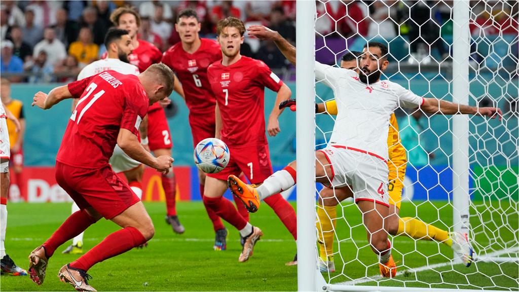卡達世足／丹麥對決突尼西亞！「難分難捨」0：0和局收場