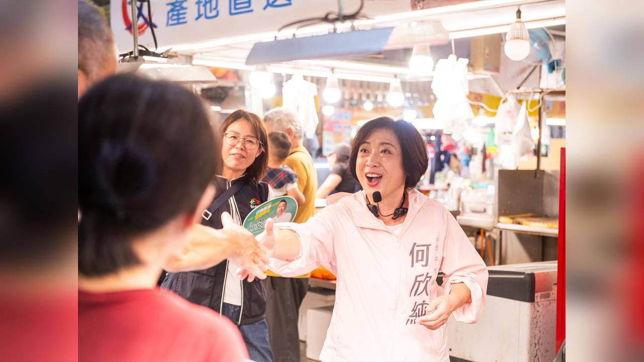 快新聞／百日衝刺拚台中換「欣」！何欣純祭「三個願意」要拼出三個「全國第一」