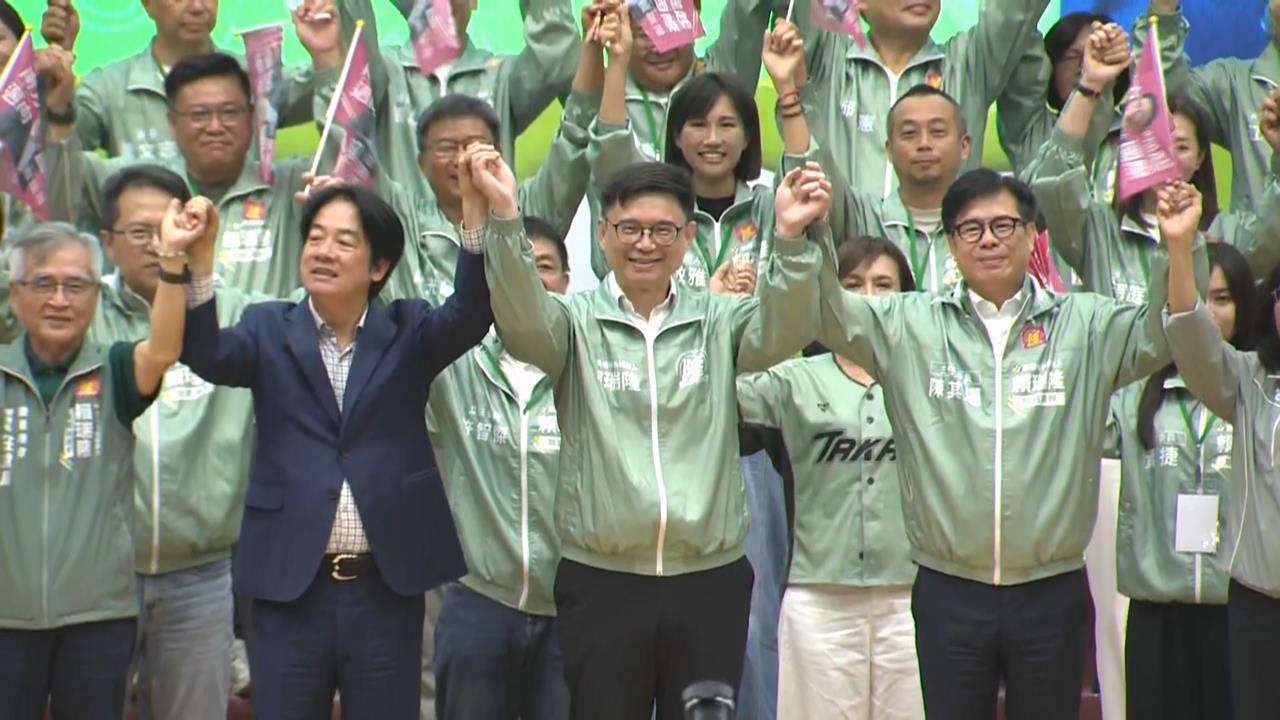 賴瑞隆百工百業後援總會成立　賴總統大讚：如同隆捲風