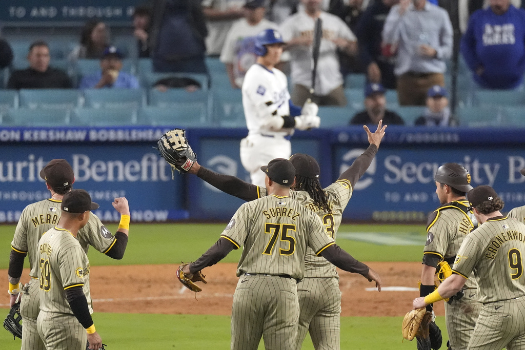 MLB（影）／大谷翔平第五打席「啪，沒了！」53-55沒進展　仍是國聯打擊五冠王