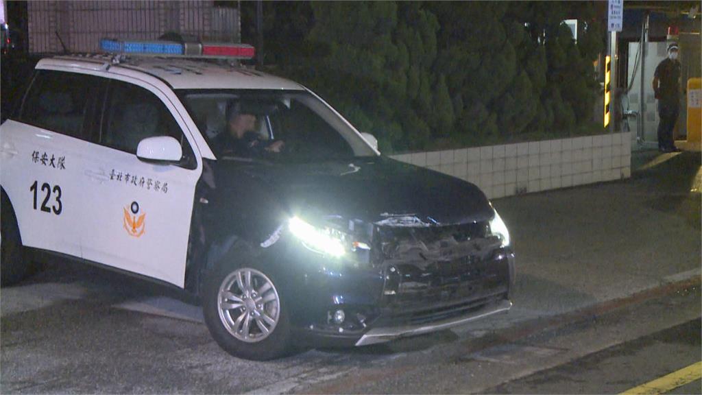 貨車攔查不停跑給警察追 駕駛拒檢衝撞警車棄車逃