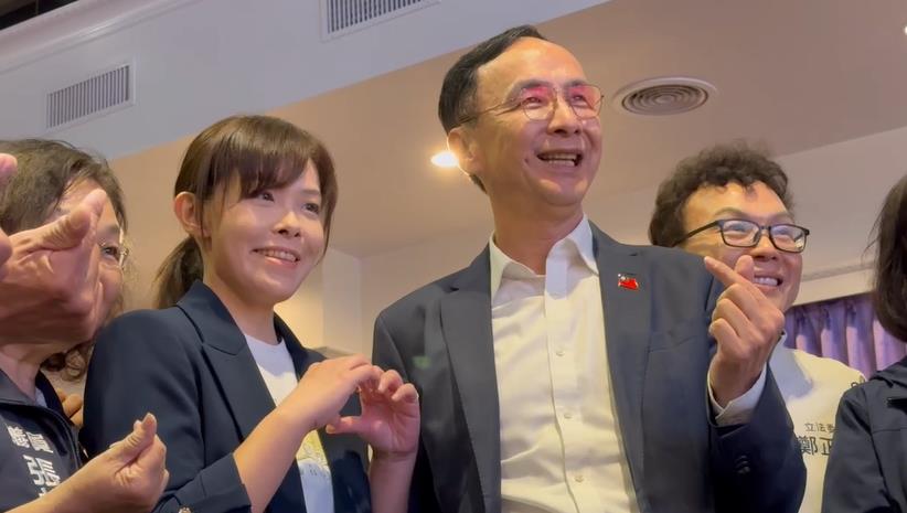 快新聞／朱立倫同框高虹安　黃智賢酸「美麗風景」：她一直作賤國民黨林耕仁