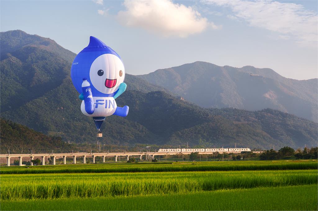 國際熱氣球嘉年華7月5日盛大開幕! 「FIN水寶」首度升空
