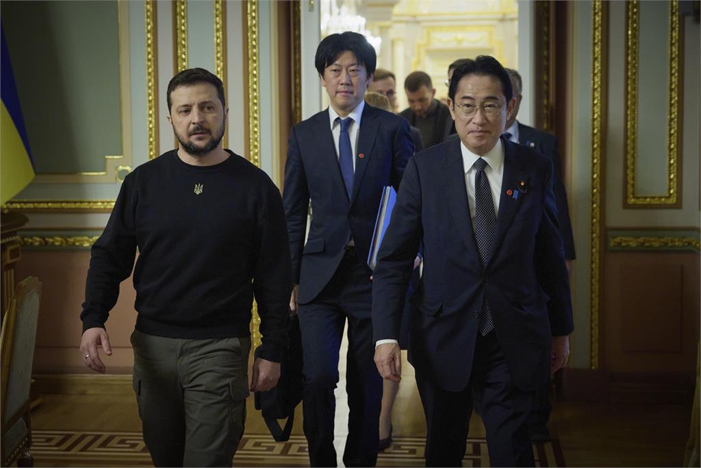 日本、烏克蘭聯合聲明　強調「台海和平穩定對全球安全至關重要」