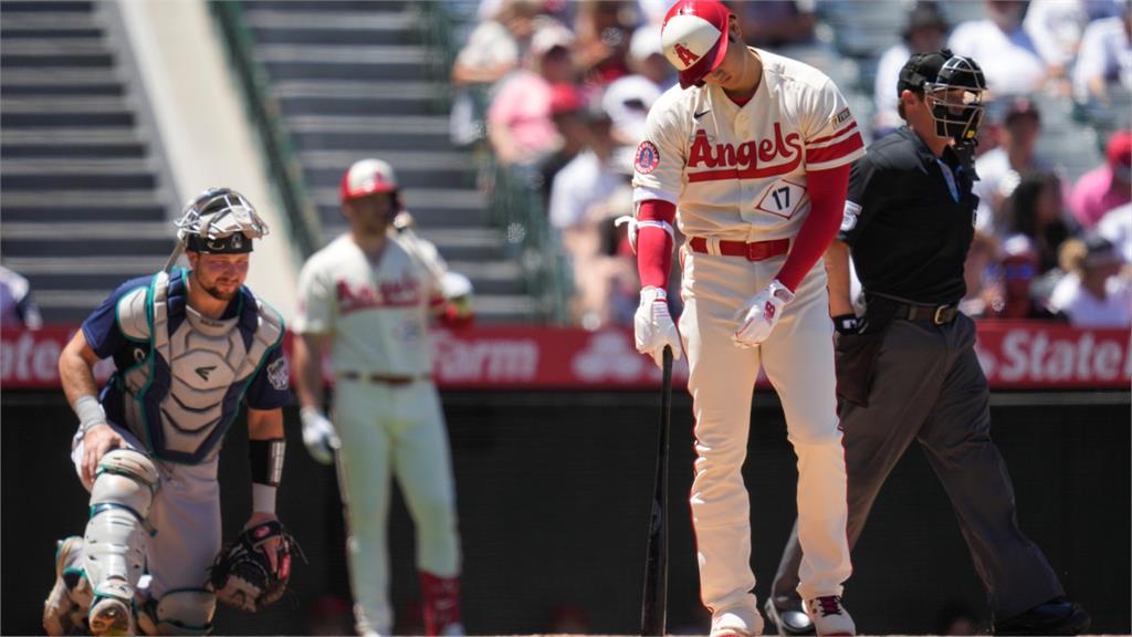 MLB／天使遭水手橫掃苦吞6連敗！戰績直直落大谷翔平被連累「陷低潮」