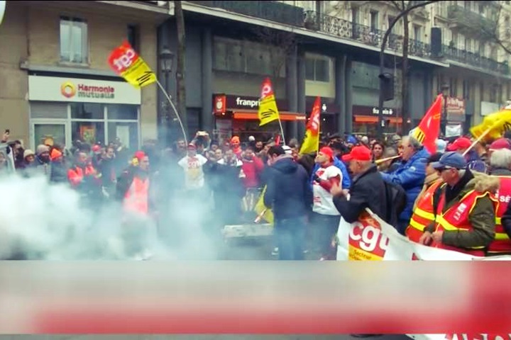 改革踢鐵板 法國國家鐵路員工接力罷工