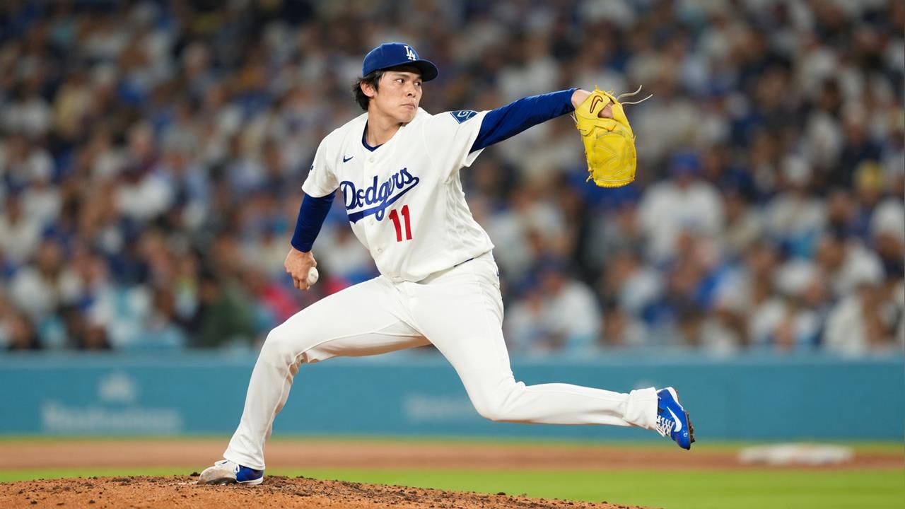MLB(影)／佐佐木朗希飆161公里火球後援！道奇5連勝緊追國聯龍頭寶座