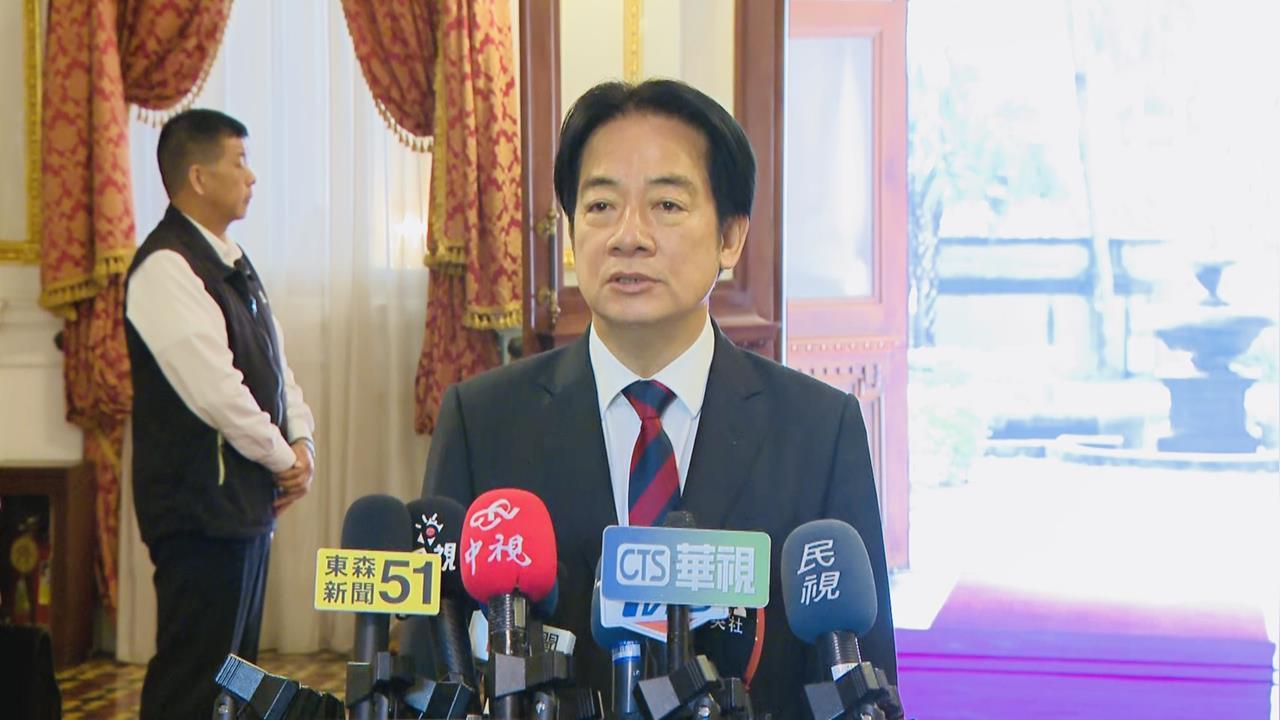 賴清德「走到一半」聽記者問1句…他立刻倒退嚕回應網告白:真的很喜歡威廉