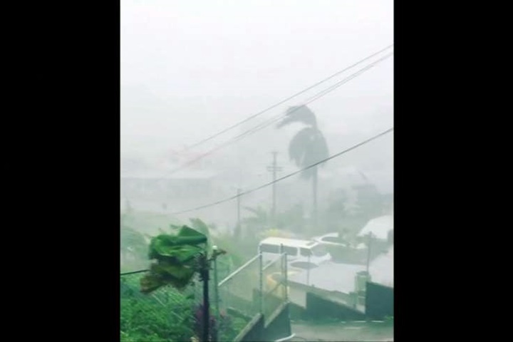 熱帶氣旋「肯尼」襲斐濟 政府警告避難