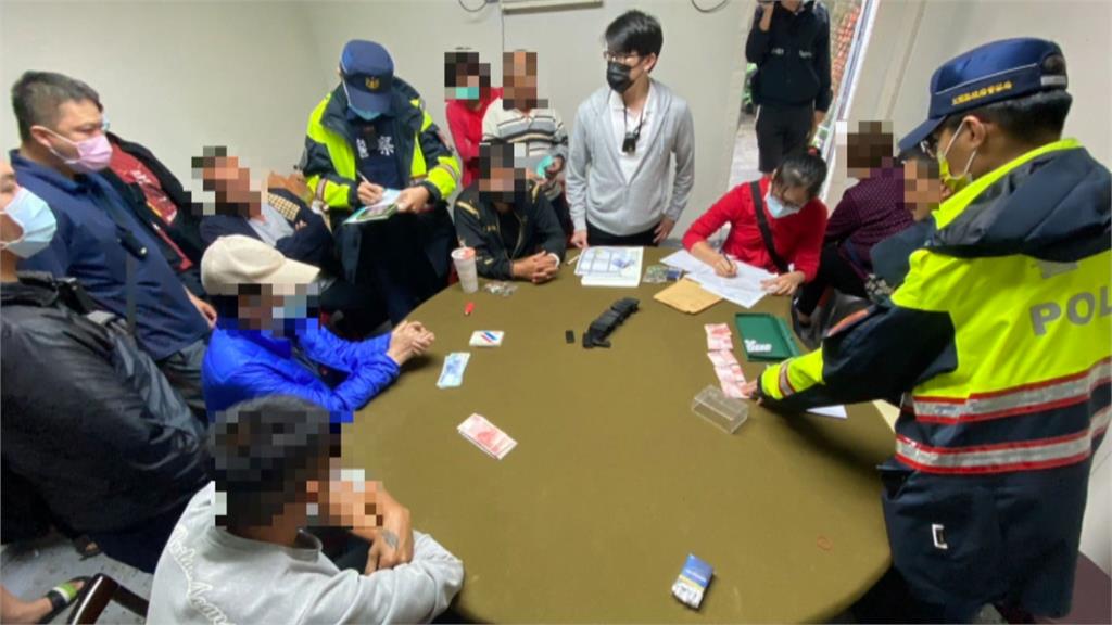 毀監視器仍難逃法網　宜蘭警破鐵皮賭場逮13人