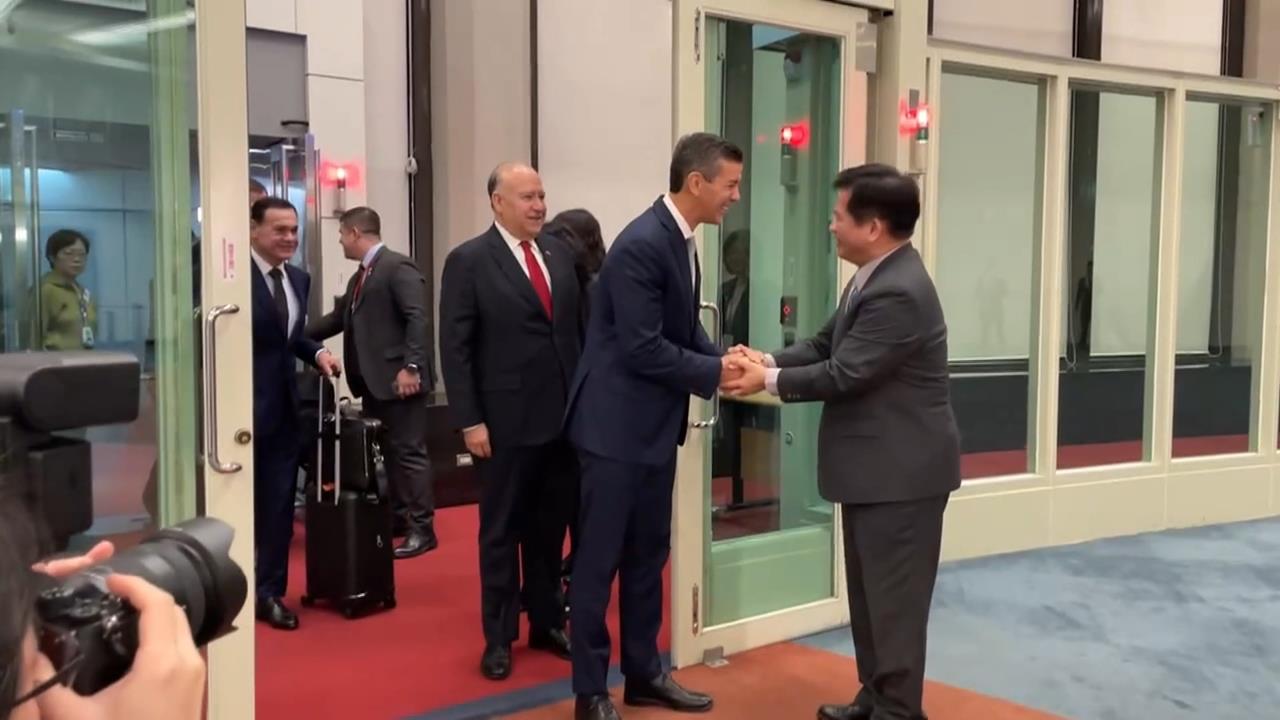 不畏中方施壓！　巴拉圭總統貝尼亞今來台國是訪問