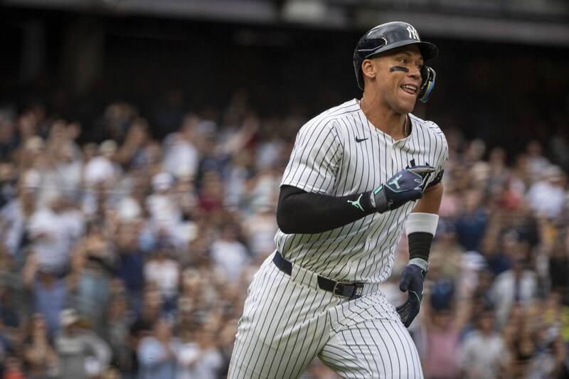 MLB(影)/「法官」賈吉單場三響砲!洋基超猛狂轟20:9大勝釀酒人