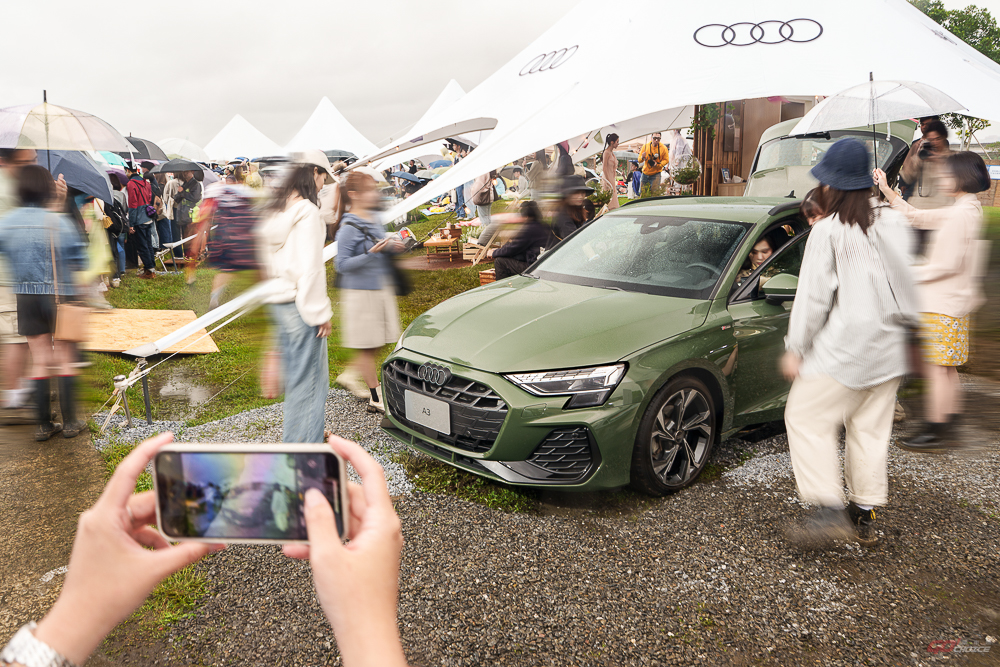 Audi A3 Sportback 魅力亮相 VOGUE 風格野餐日！