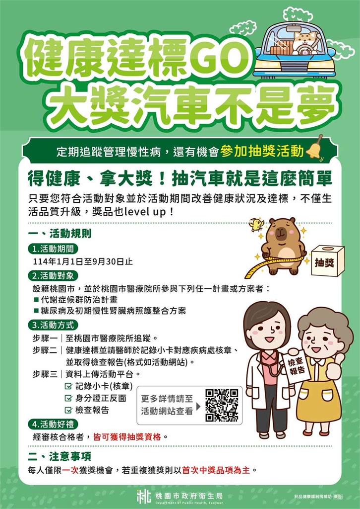 桃市35萬人罹患糖尿病與腎病 衛生局啟動健康管理計畫