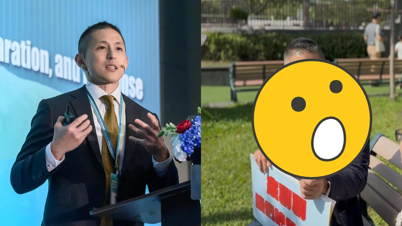 大安森林公園「寸頭帥大叔」竟是吳怡農！私下模樣曝「抖出2寶爸真實心聲」