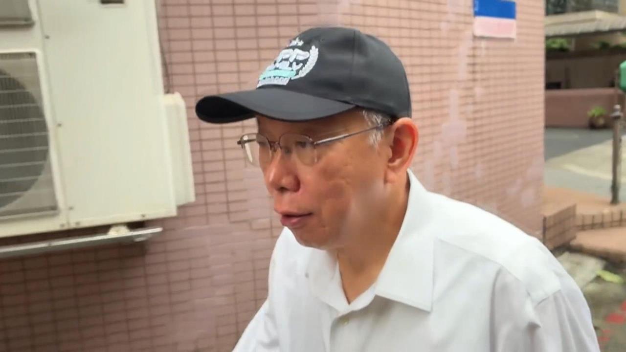 陳佩琪嗆"赴監院調綠營資料" 柯文哲避而不談