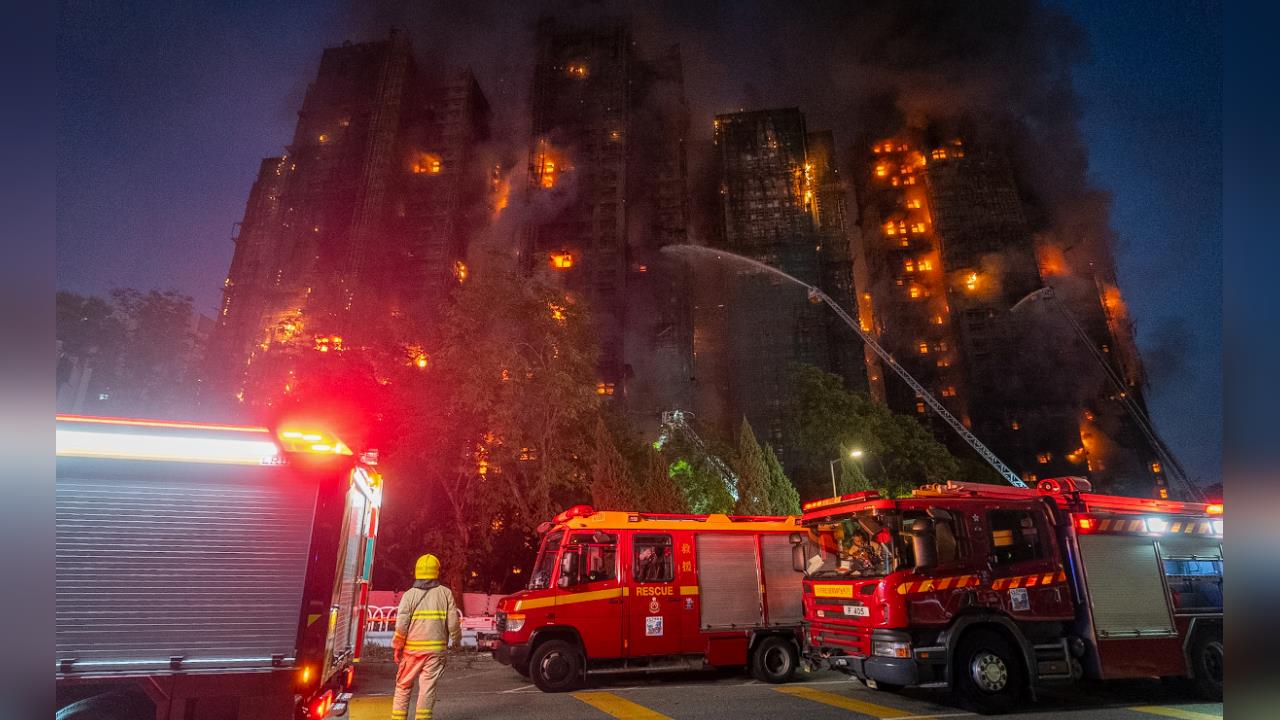 香港大火／宏福苑惡火「37歲消防員」殉職！官方FB「換黑白照」網鼻酸致敬