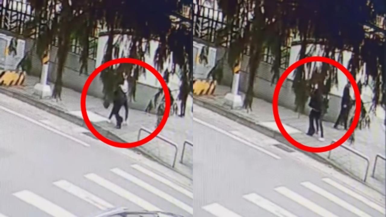 桃園爆失控攻擊事件!女童路邊遭「勒脖拖行」畫面曝光...校方急發聲明