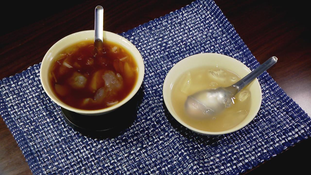 你吃過嗎？古早味「太白粉冰」　口感Q彈滿口黑糖香