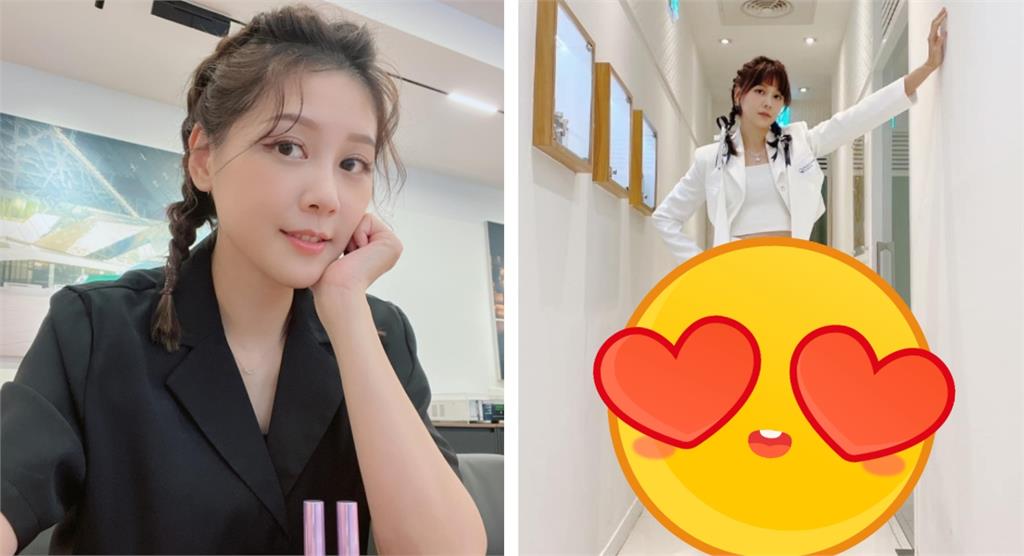 健身2個月成效曝光!嚴立婷「純白套裝」神級美腿驚豔全場