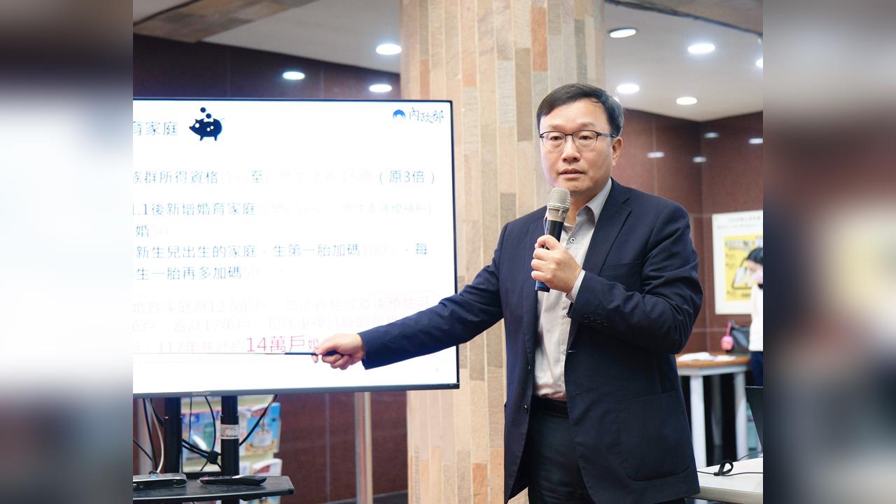 快新聞／婚育宅加碼了！租金補貼標準放寬「14萬戶受惠」　1族群再領6000元