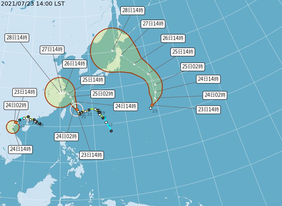 東奧／熱帶低氣壓若成第8號颱風　恐影響東奧賽事